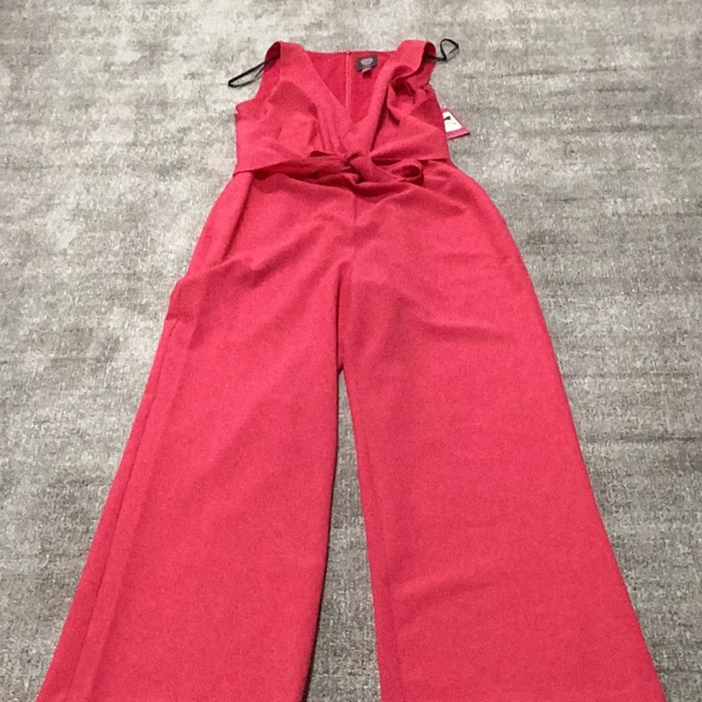 Vince Camuto Elegant hot pink jumpsuit